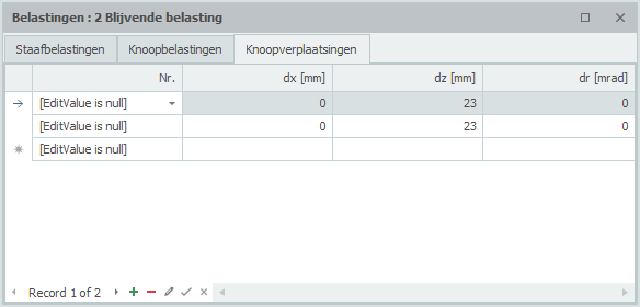 nodedisplacementtable
